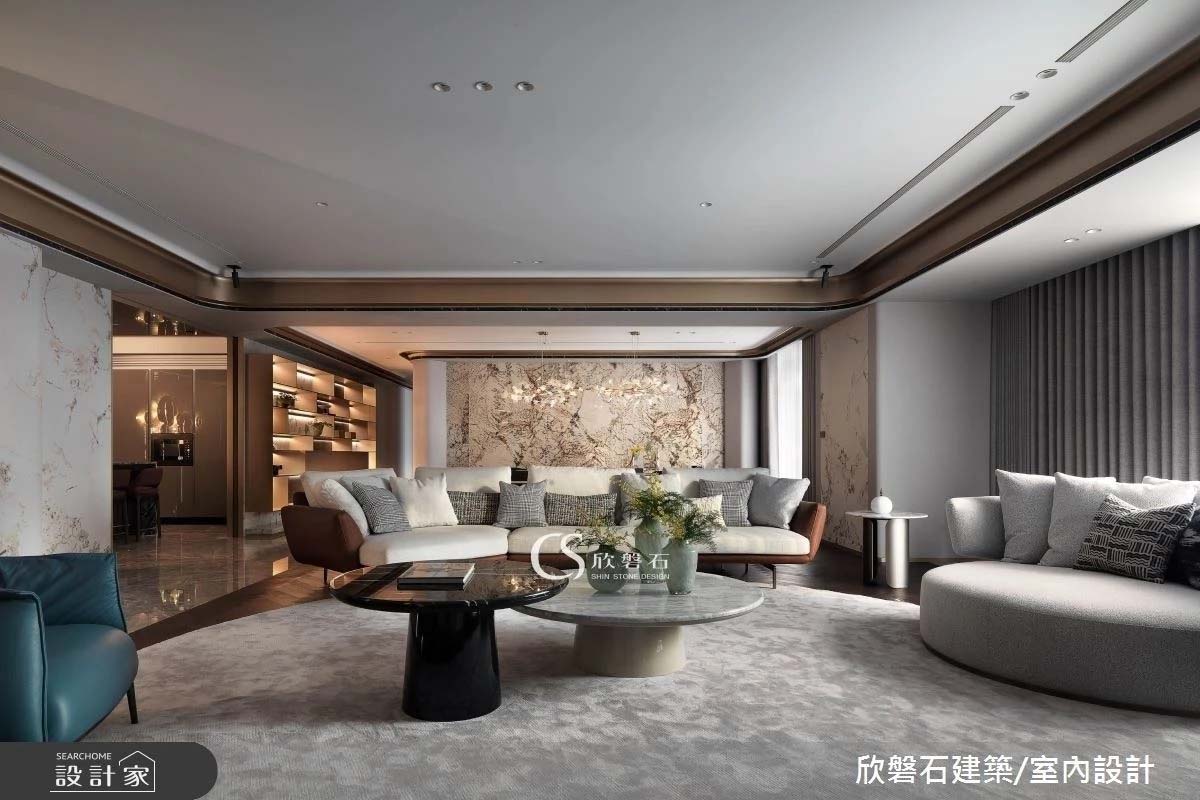 高端建材佐極致工藝鑄就不凡! 95坪毛胚屋的華麗蛻變，演繹頂奢品味