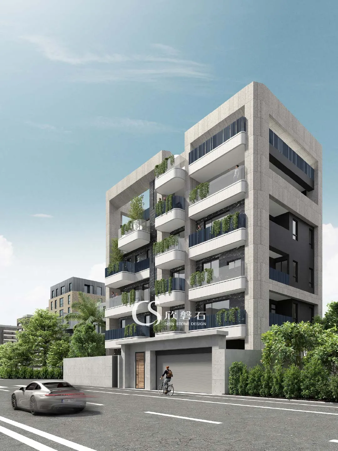 FOREST OF THREE SEQUENCES W HOUSE